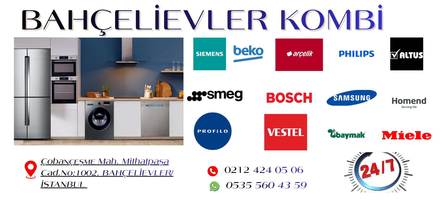 Bahçelievler Kombi Servisi